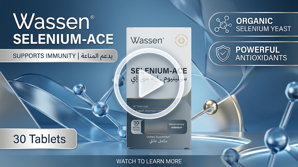 Wassen SELENIUM-ACE — Bioavailable Organic Selenium & Powerful Antioxidant Protection"